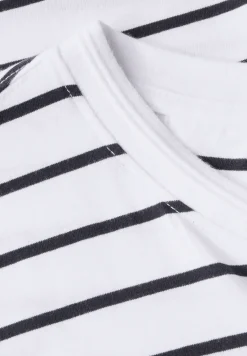Gestreiftes Henleyshirt