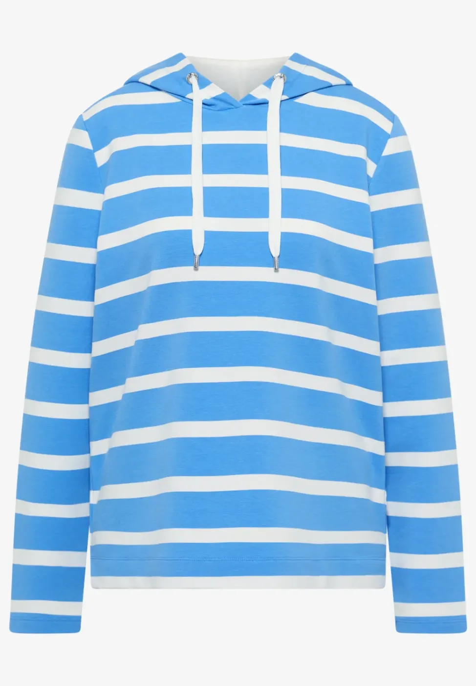 Gestreiftes Hoodieshirt