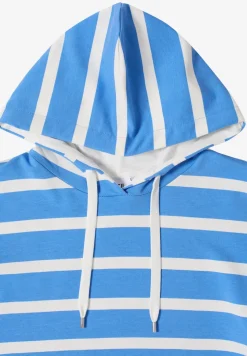 Gestreiftes Hoodieshirt