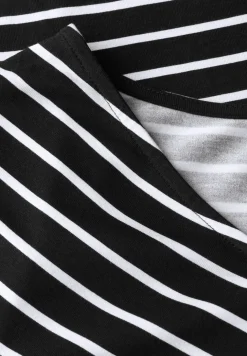 Gestreiftes Jersey-Kleid