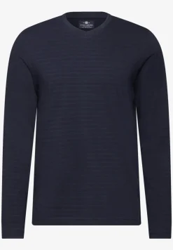 Gestreiftes Langarmshirt