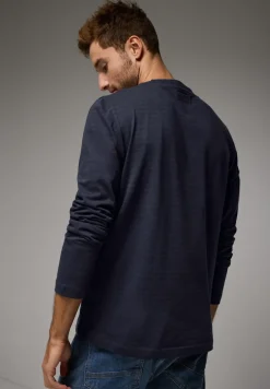 Gestreiftes Langarmshirt