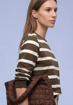 Gestreiftes Sweatshirt