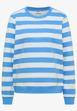 Gestreiftes Sweatshirt