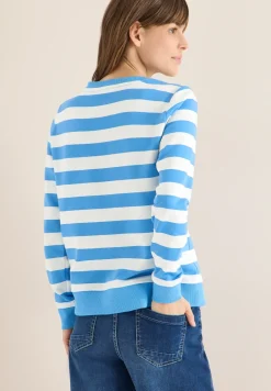 Gestreiftes Sweatshirt