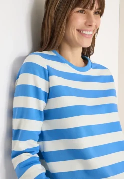 Gestreiftes Sweatshirt