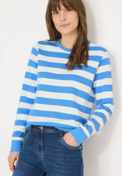 Gestreiftes Sweatshirt