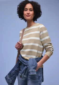 Gestreiftes Sweatshirt