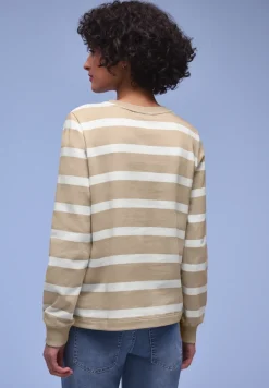 Gestreiftes Sweatshirt