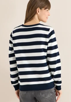 Gestreiftes Sweatshirt
