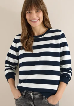 Gestreiftes Sweatshirt