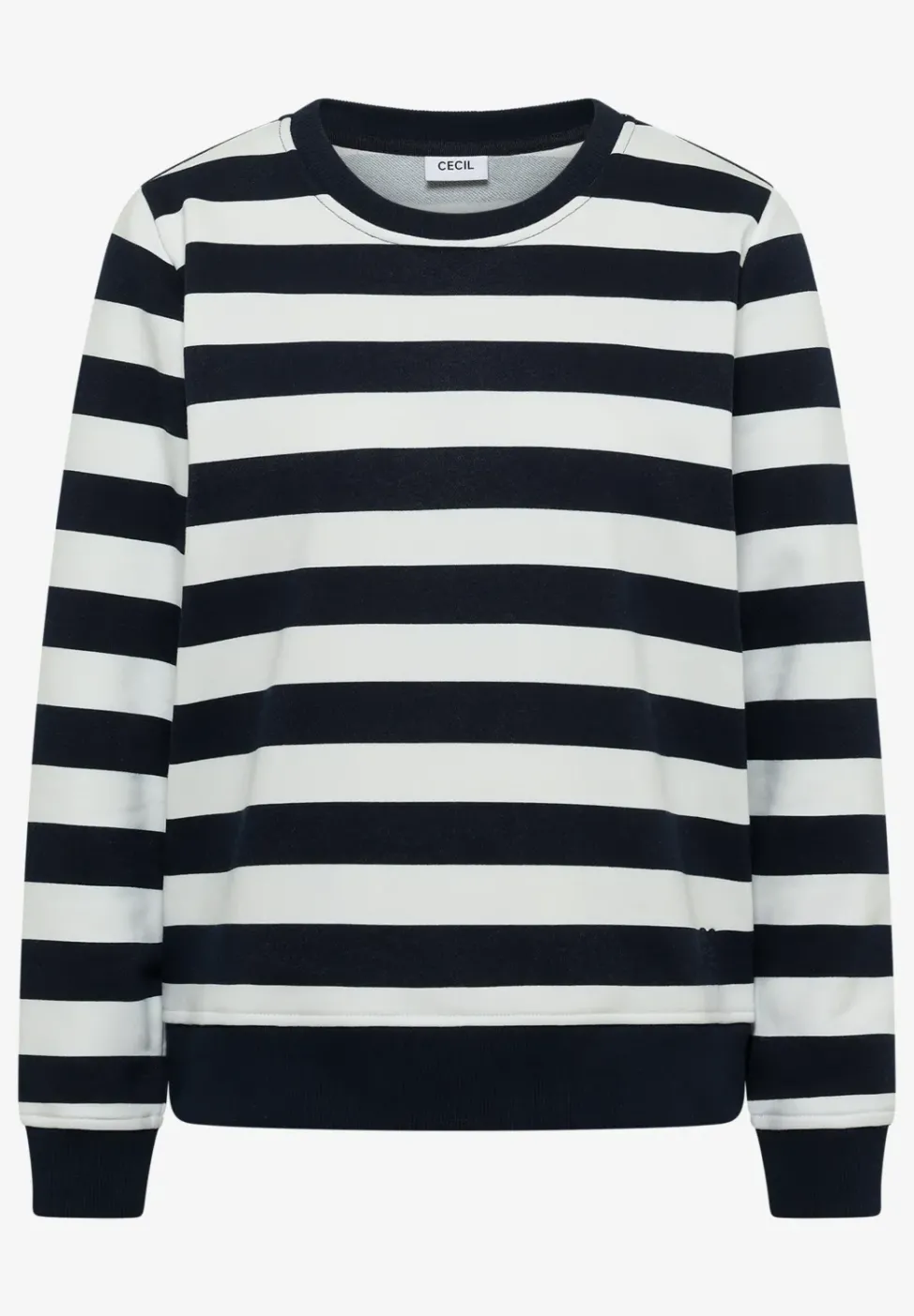 Gestreiftes Sweatshirt