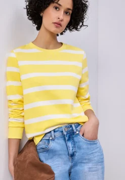 Gestreiftes Sweatshirt