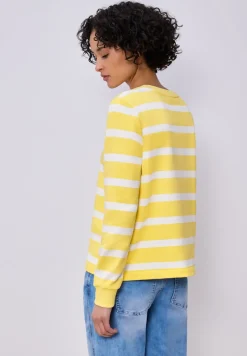Gestreiftes Sweatshirt