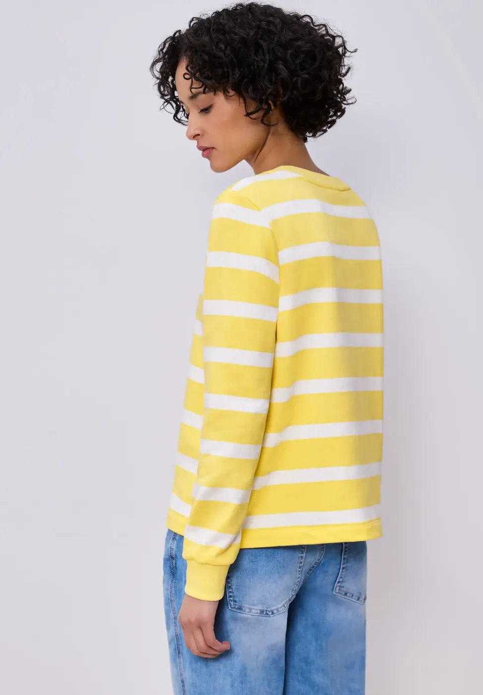 Gestreiftes Sweatshirt