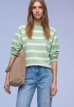 Gestreiftes Sweatshirt