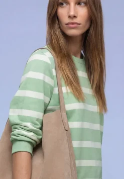Gestreiftes Sweatshirt