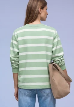 Gestreiftes Sweatshirt