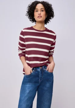 Gestreiftes Sweatshirt