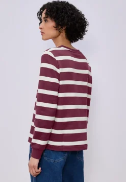 Gestreiftes Sweatshirt