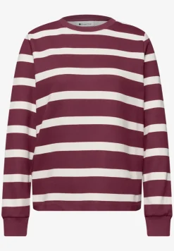 Gestreiftes Sweatshirt
