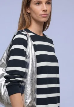 Gestreiftes Sweatshirt