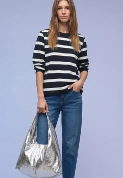 Gestreiftes Sweatshirt