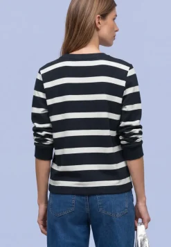 Gestreiftes Sweatshirt
