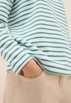 Gestreiftes Sweatshirt