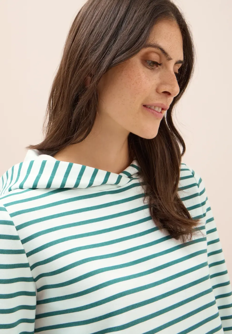 Gestreiftes Sweatshirt
