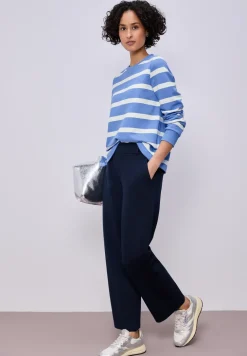 Gestreiftes Sweatshirt