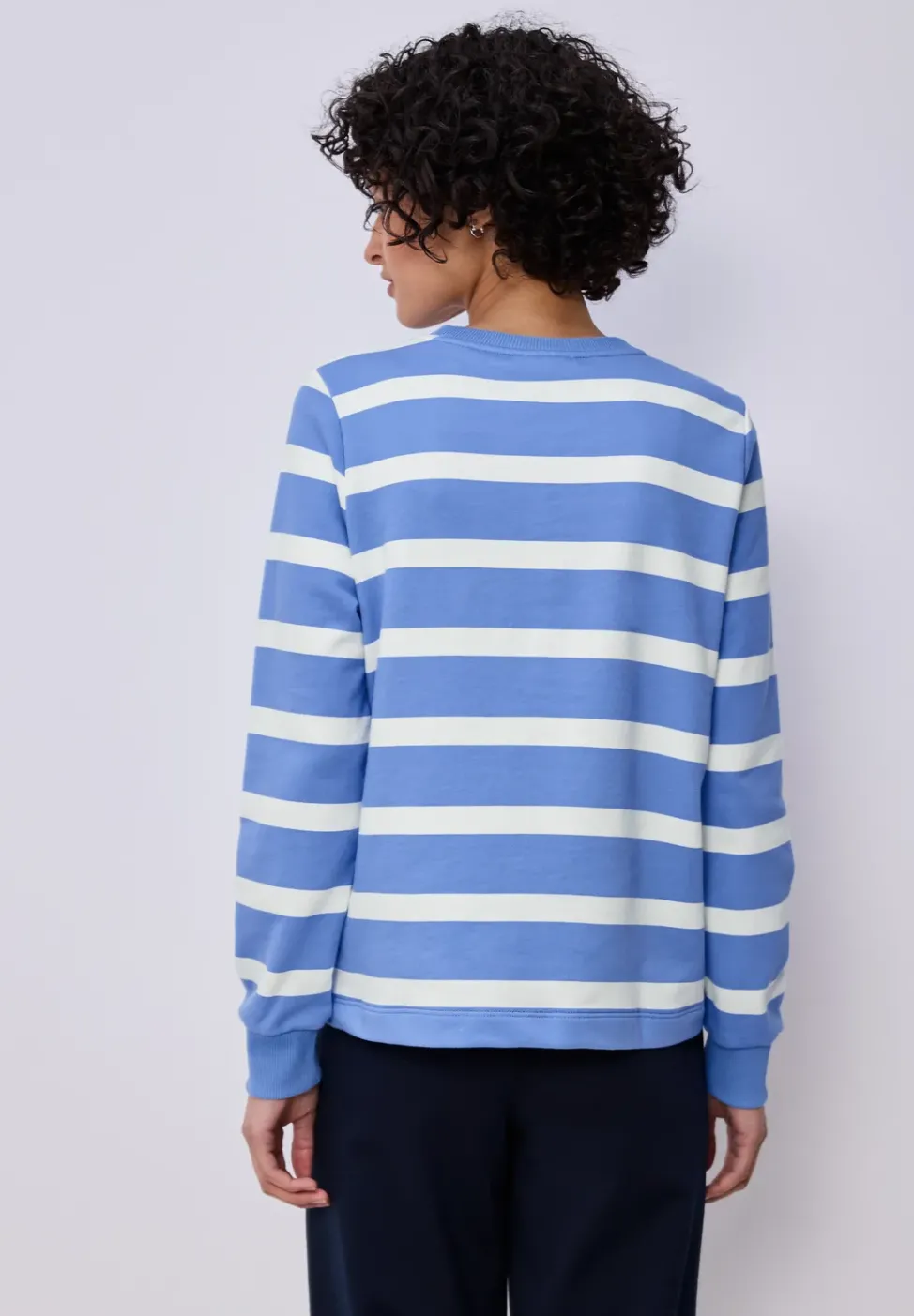 Gestreiftes Sweatshirt