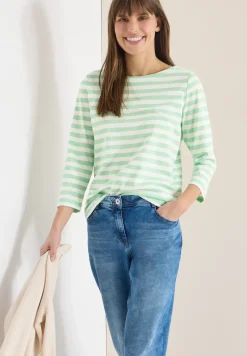 Gestreiftes Basic Shirt