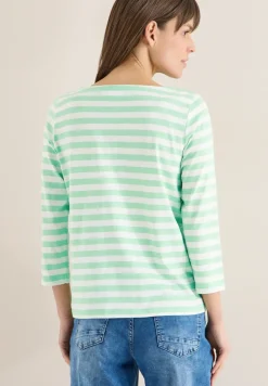 Gestreiftes Basic Shirt