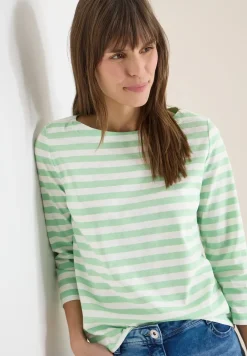Gestreiftes Basic Shirt