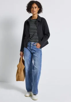 Gestreiftes Basic Shirt