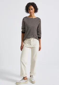 Gestreiftes Basic Shirt