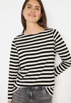 Gestreiftes Basic Shirt