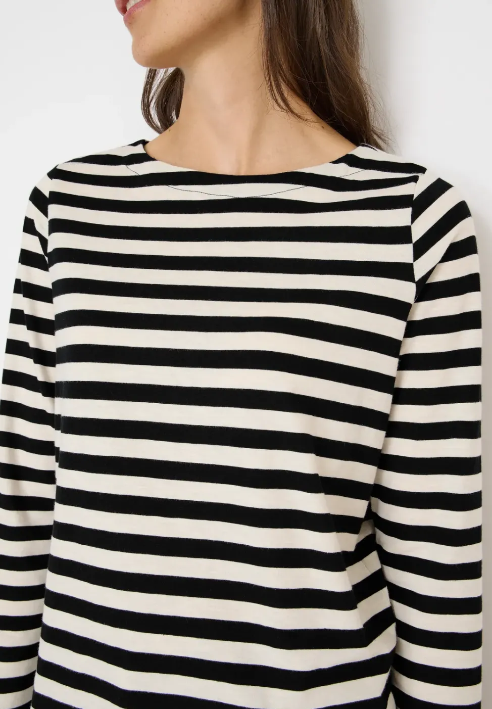 Gestreiftes Basic Shirt