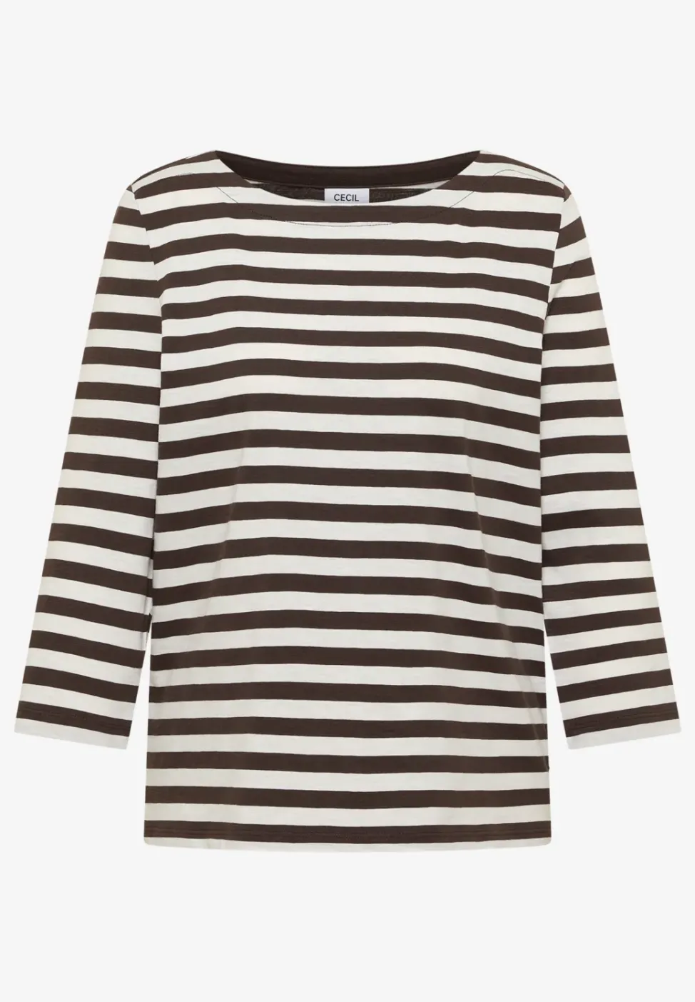 Gestreiftes Basic Shirt