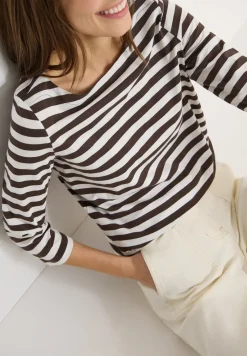 Gestreiftes Basic Shirt