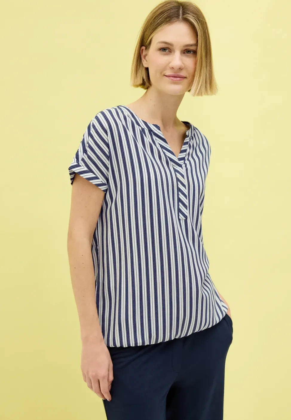 Gestreiftes Blusenshirt