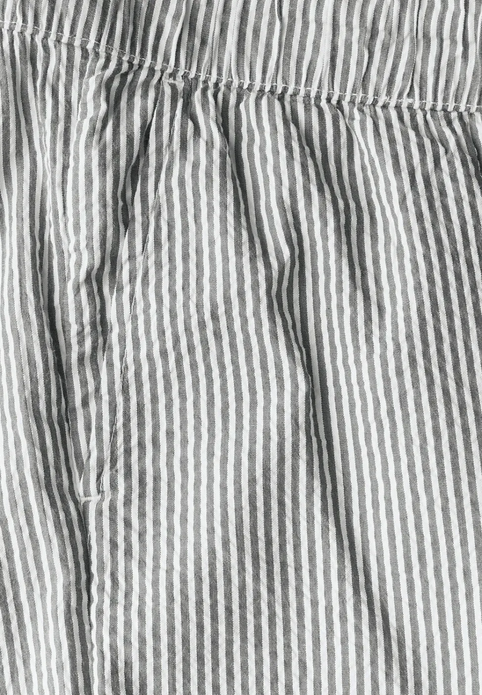Gestreifte Seersucker Hose