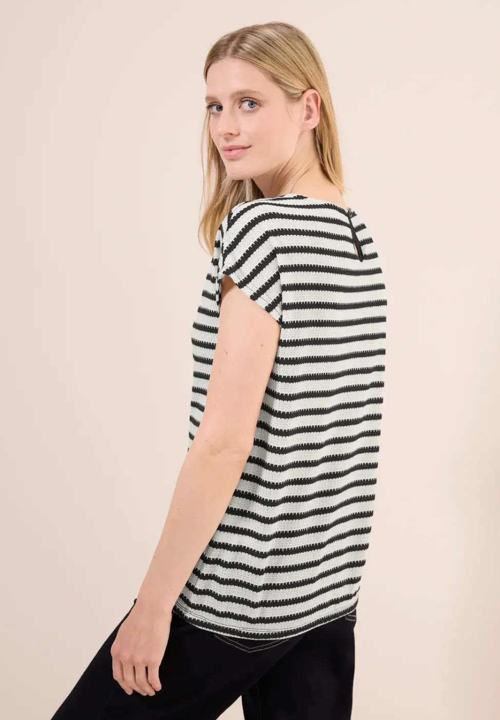 Gestreiftes Jacquard Shirt