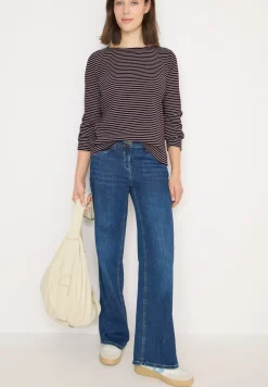 Gestreiftes Langarmshirt