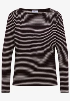 Gestreiftes Langarmshirt