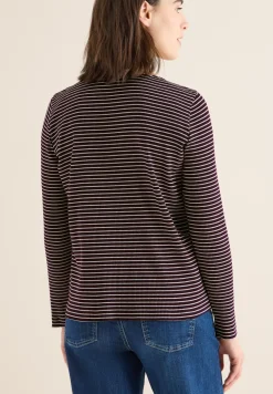 Gestreiftes Langarmshirt