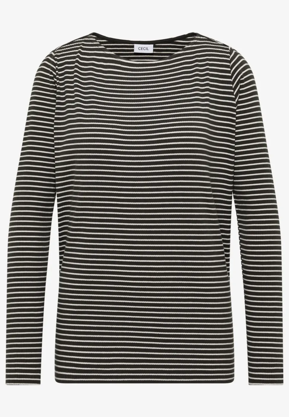 Gestreiftes Langarmshirt