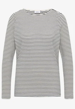Gestreiftes Langarmshirt