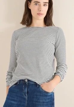 Gestreiftes Langarmshirt